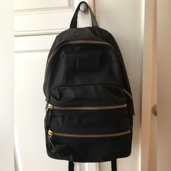 Marc by Marc Jacobs Black Nylon Backpack - Picture 1 of 9